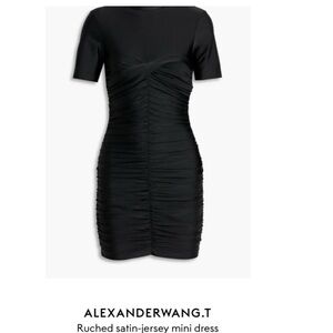 Alexander Wang Elegant Black Mini Dress